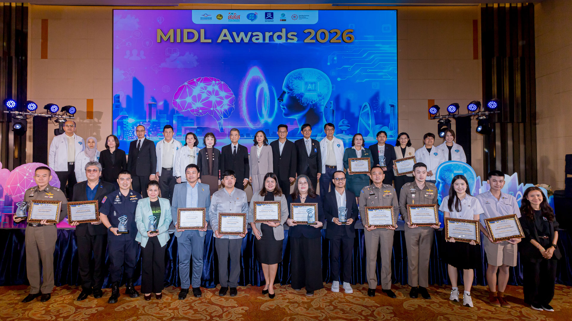 ETDA คว้า “MIDL Awards 2026” องค์กรภาครัฐดีเด่น  ตอกย้ำภารกิจสร้างพลเมืองดิจิทัล รู้เท่าทันสื่อและ A