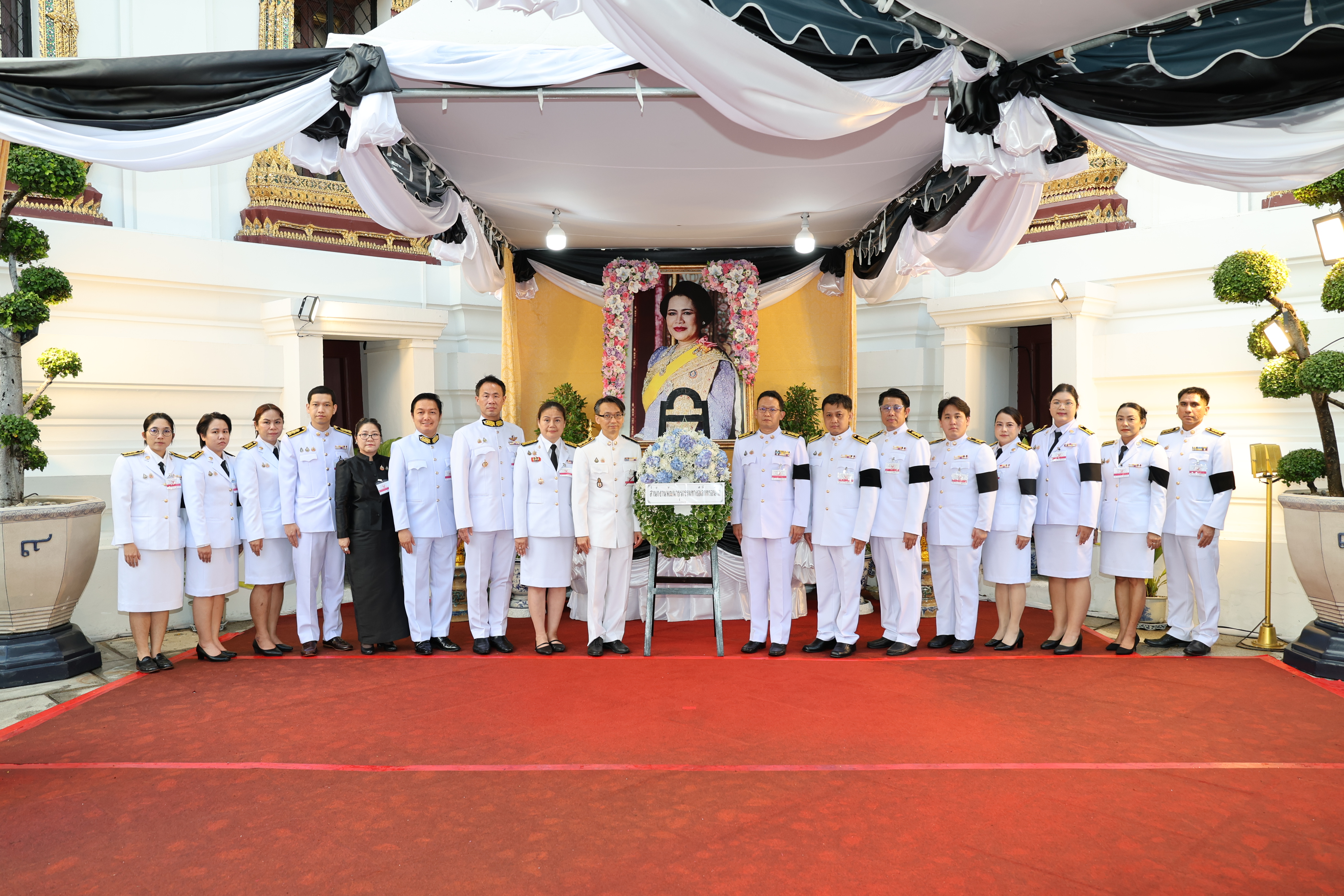 ETDA ร่วมเป็นเจ้าภาพในพระพิธีธรรมสวดพระอภิธรรมพระบรมศพ สมเด็จพระพันปีหลวง