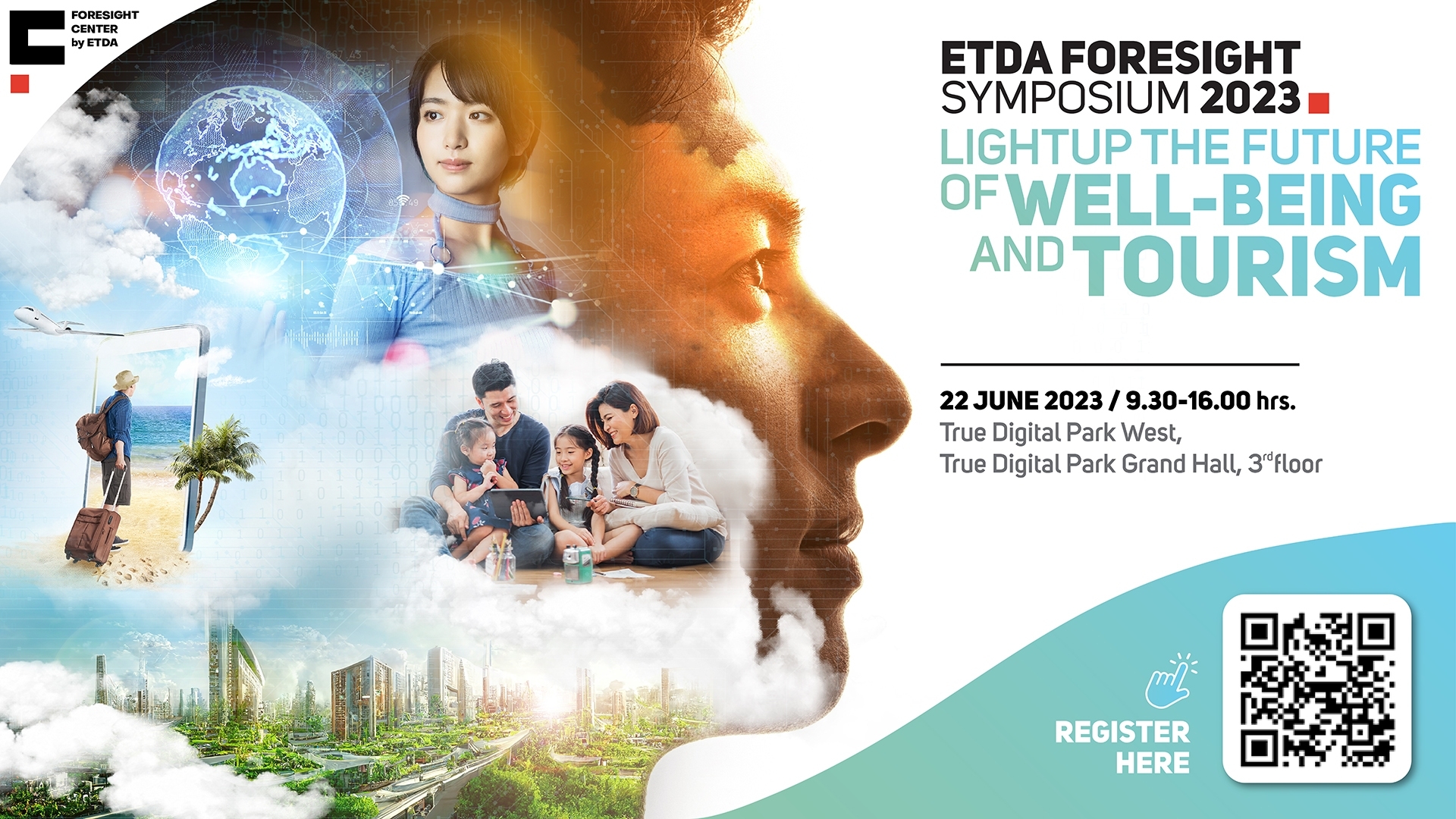 ก้าวสำคัญของศูนย์ ETDA Foresight สู่งานใหญ่แห่งปี ฉายภาพอนาคต “Well-Being and Tourism”