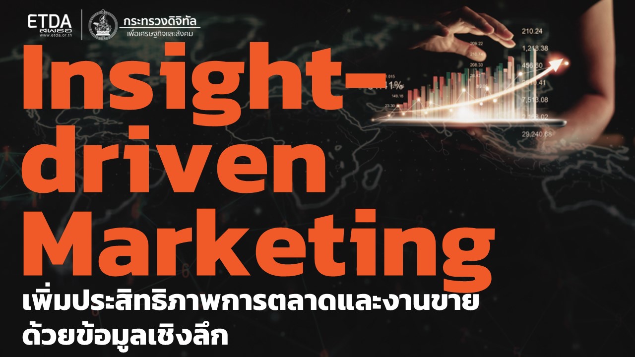 Insight-driven Marketing เพิ่มประสิทธิภาพการตลาดและงานขายอย่างไร ด้วยข้อมูลเชิงลึก