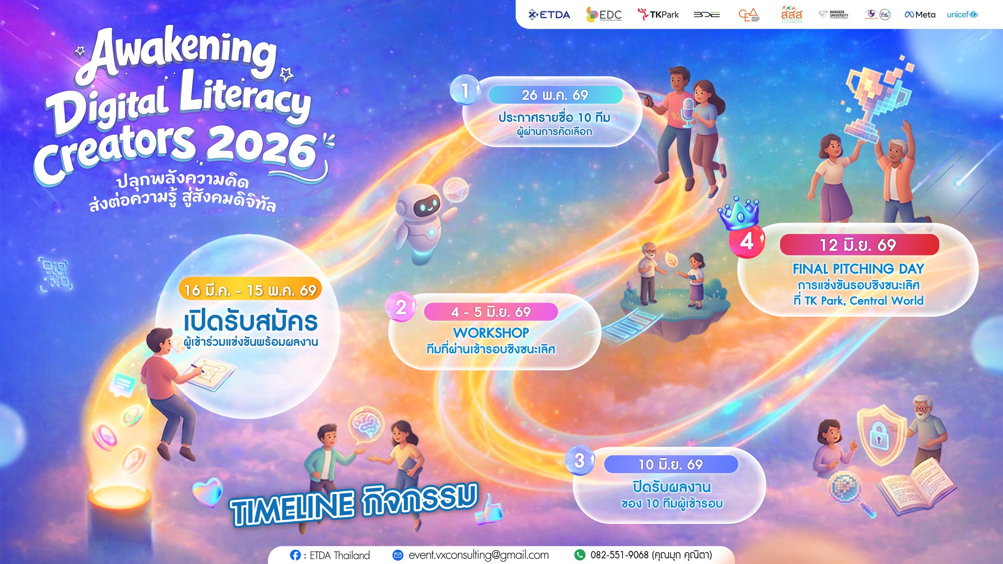 Awakening Digital Literacy Creator 2026: Final Pitching